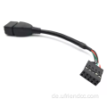 OEM/ODM USB2.0 weibliche Header Mutterbrettkabelkabel